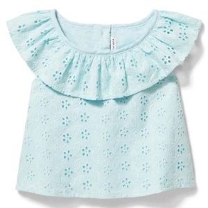 JANIE and JACK Eyelet Top